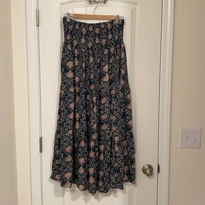 New Paisley MIDI Skirt